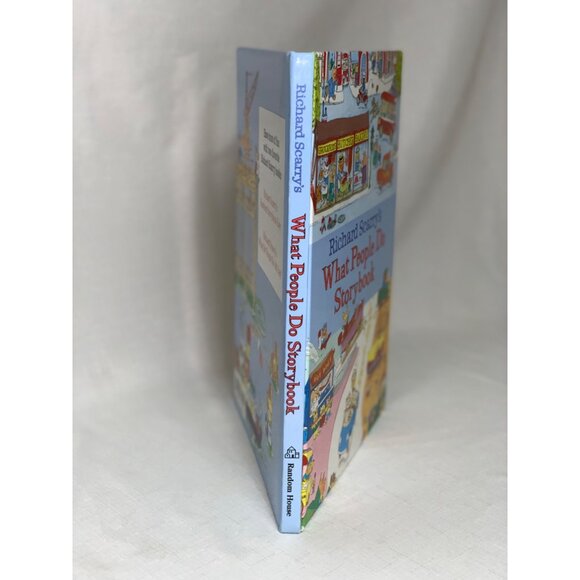 Richard Scarrys What People Do Storybook Hardcover Childrens Book Illustrated - Picture 2 of 5